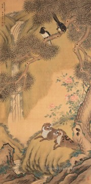 神泉の幸せの伝統的な中国 Oil Paintings